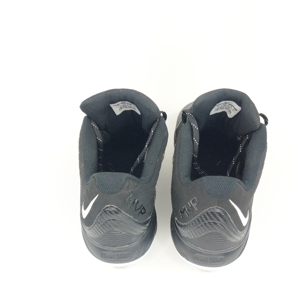 Nike Black and White Metal Baseball Cleats - Picture 2 of 5